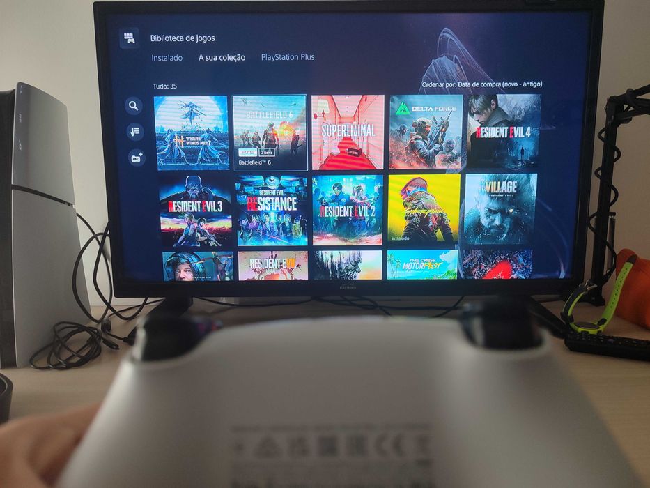 PS5 Slim Digital com jogos Ultimate