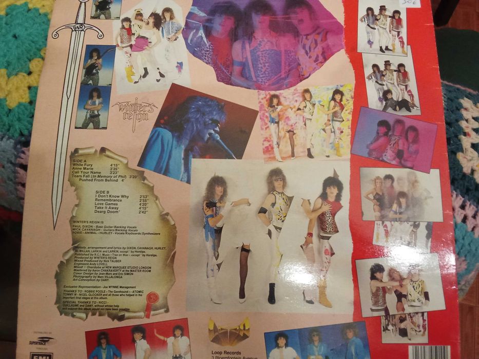 Raro vinil heavy metal Irlandês