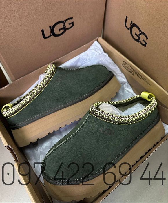 Уггі Ugg жіночі капці на платформі UGG TAZZ MDSD UGG Угги