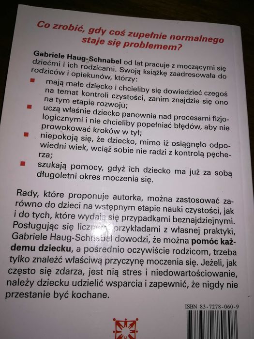 Każde dziecko może mieć sucho ksiazka dla rodziców