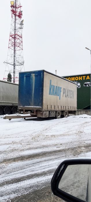 Тентований прицеп, штора