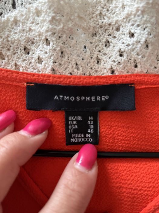 Narzutka na stroj kapielowy czerwony