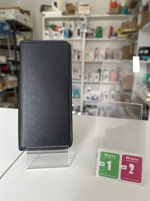 Etui otwierane do boku + SZKŁO hartowane do motorola moto G24 / G04