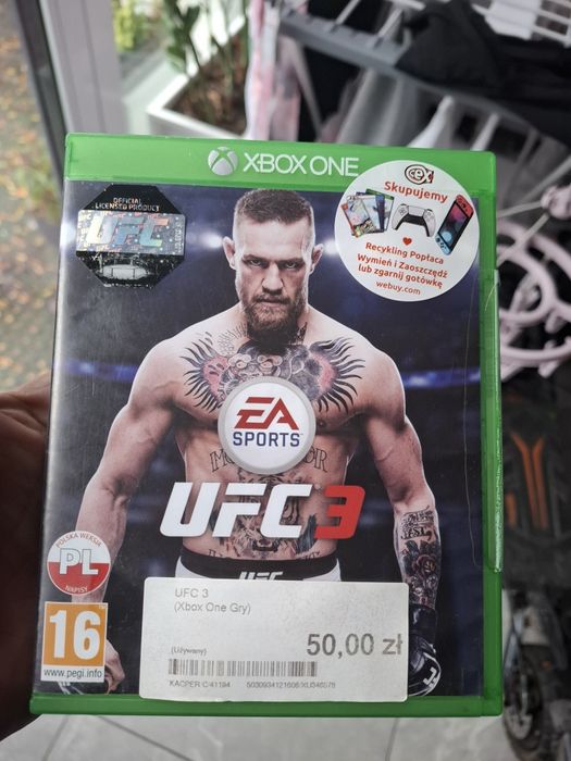 Ufc 3 xbox one series x pl