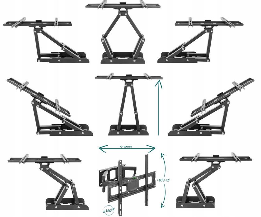 Uchwyt do telewizora max 70 cali 50kg
