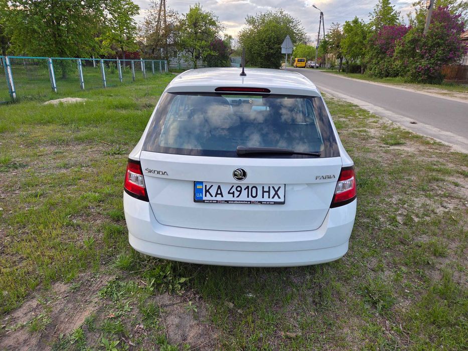 Skoda Fabia Combi III покоління, ОФІЦІЙНА, кінця 2017 р (весь сервіс)