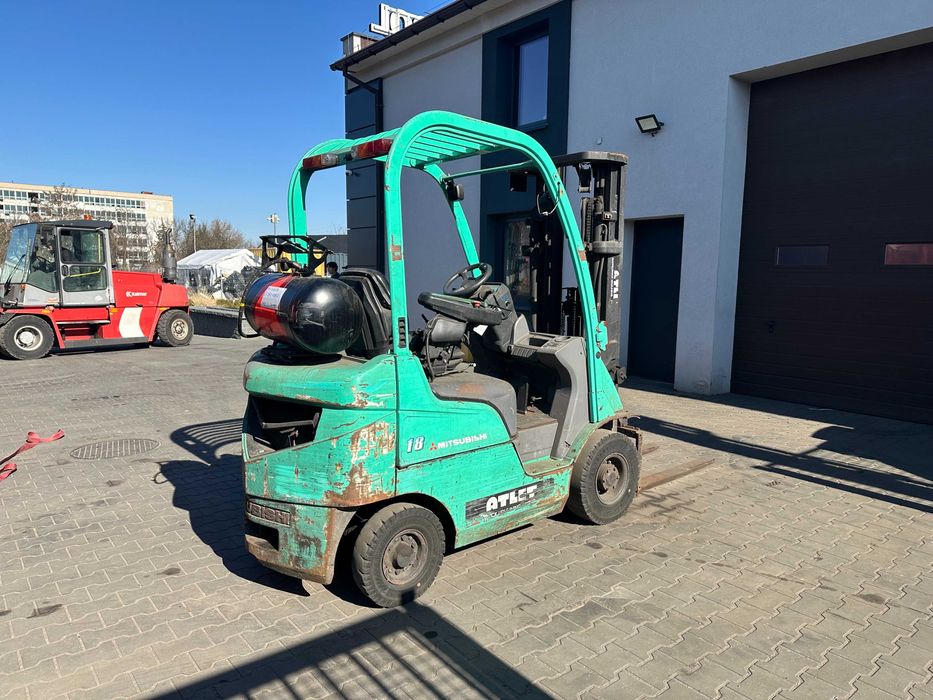 Wózek widłowy gazowy Mitsubishi FG18N Triplex