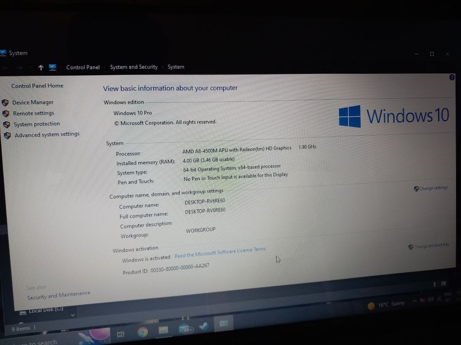Toshiba Satellite C855D-13G