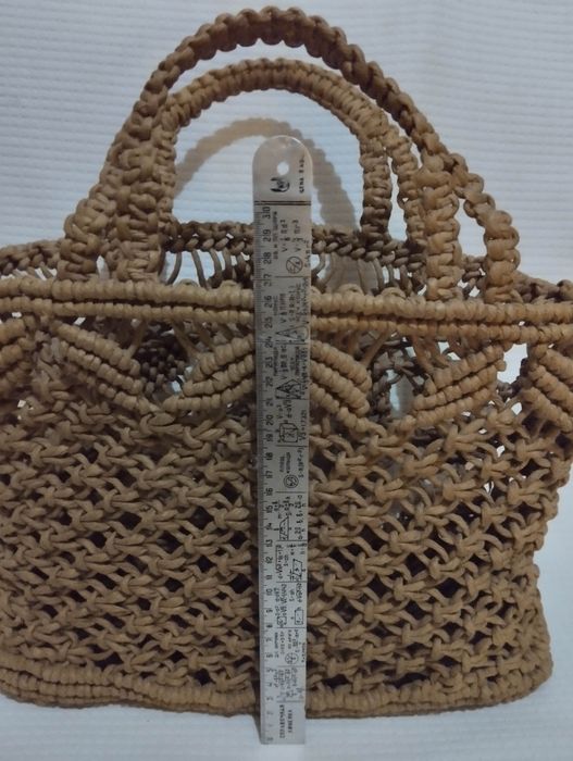 Сумка плетёная Макроме