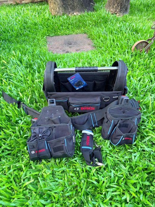 Kit Bosch Professional ProClick – Mala GWT 20 + Cinto e Bolsas GWT 2/4