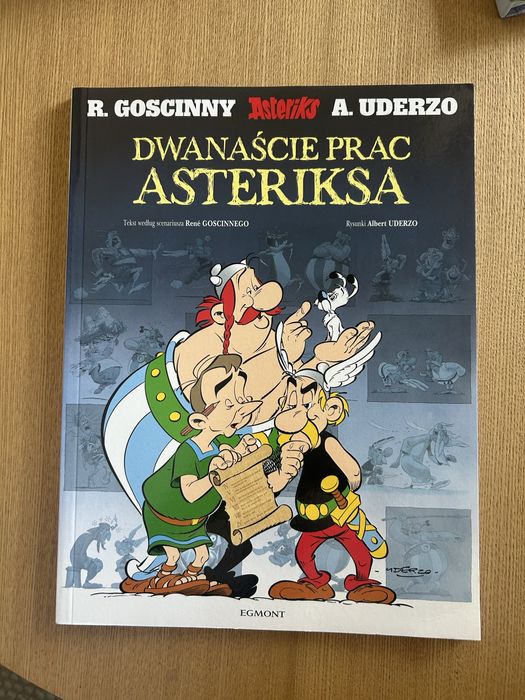 Książka Dwanaście prac Asteriksa Goscinny