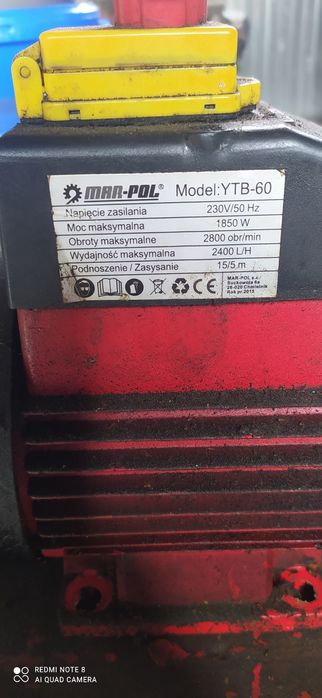 Sprzedam silnik elektryczny od pompy paliwa.