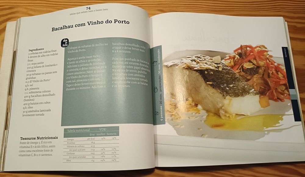 Livro "Sabores Mediterranicos"