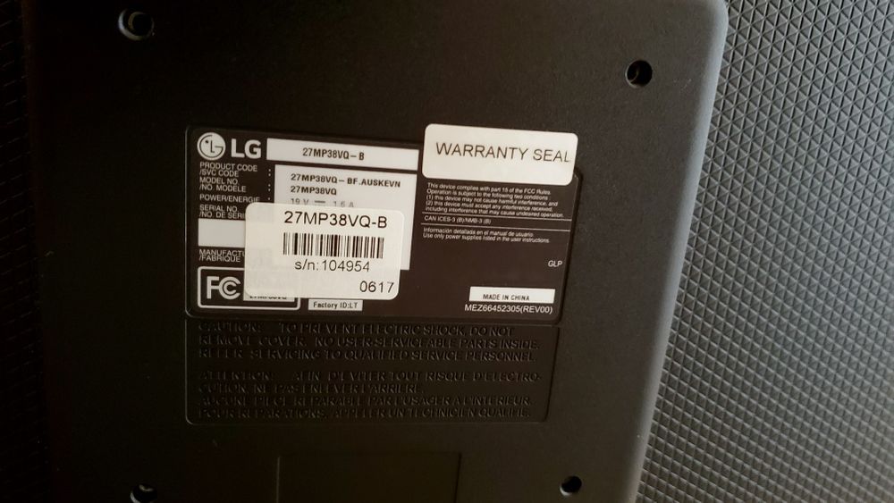 Продам монитор 27 lg.