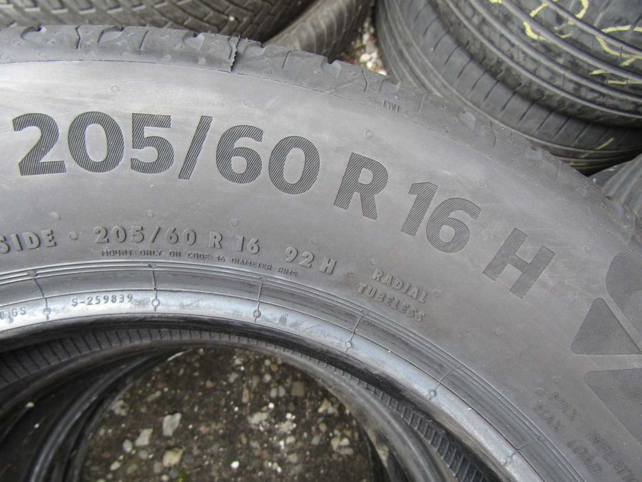 205/60R16 Continental ECOCONTACT 6 8szt Nieużywane 2024r