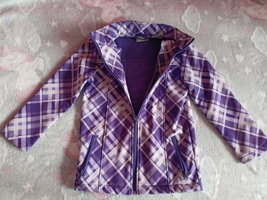 Kurtka softshell dziewczęca b.p.c. rozm. 128/134