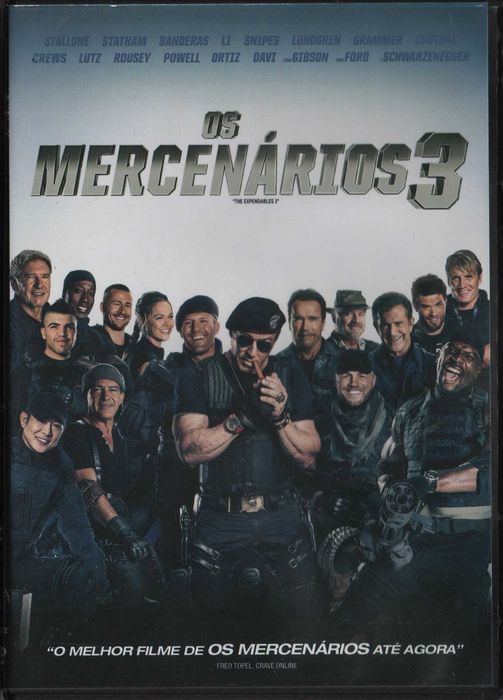 Dvd Os Mercenários 3 - acção - Sylvester Stallone