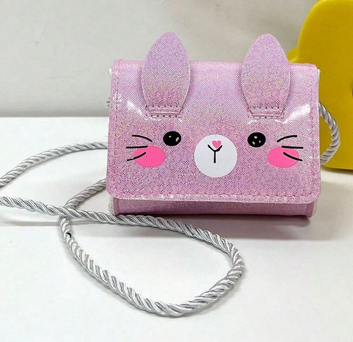 Mala para menina "Coelho Rosa" NOVA