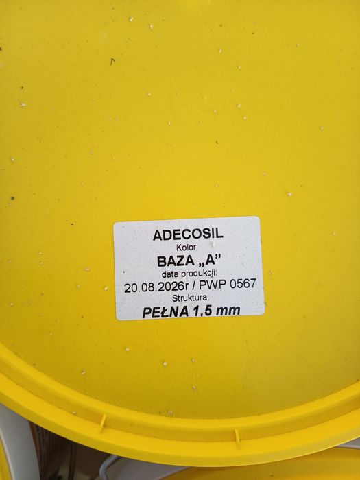 Tynk silikonowy adecosil 7x25 kg