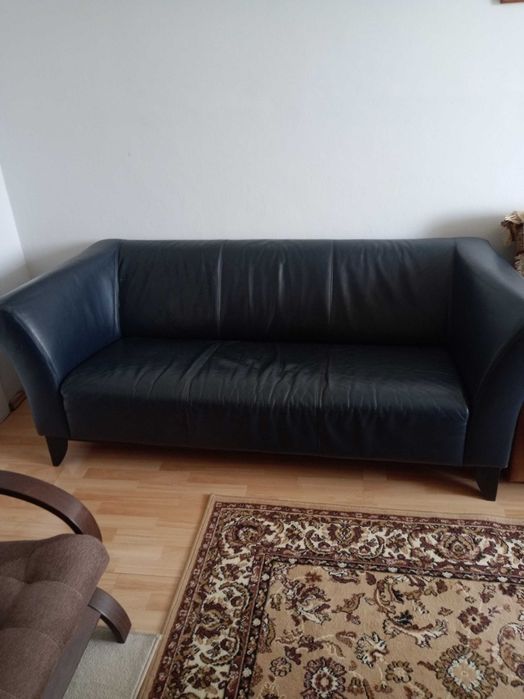 Skórzana kanapa sofa+fotel!