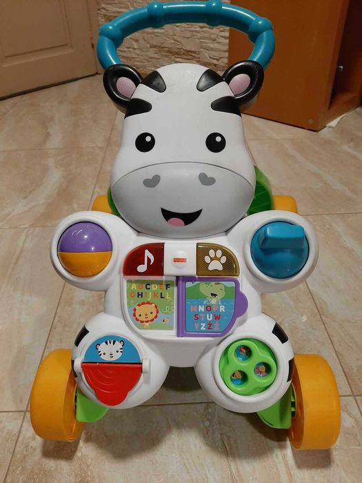 Fisher Price – Interaktywny Chodzik Zebra
