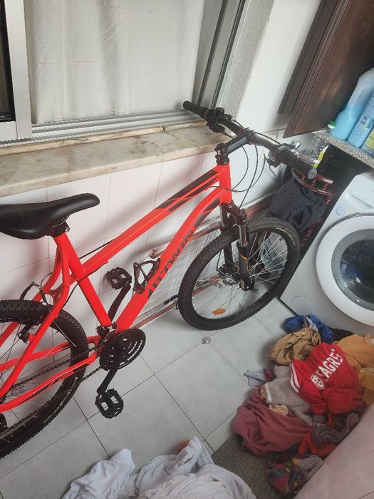 Bicicleta RockRider 340 + luzes dianteiras e traseiras.