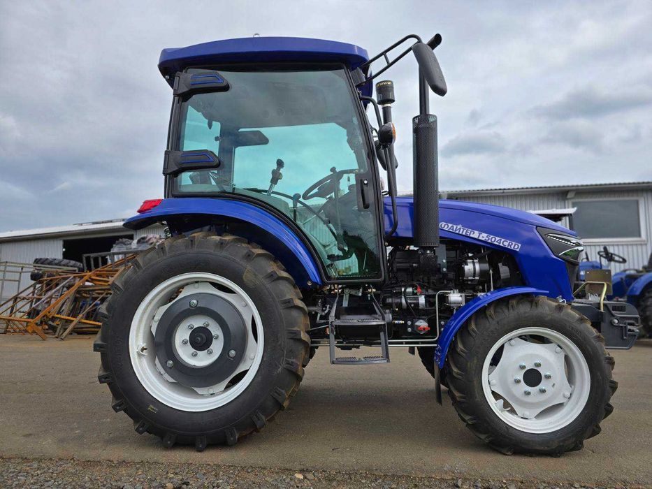 Повнопривідний трактор із кабіною ФАЙТЕР Т-504CRD, 4х4, ГПК, ВВП 2 шв