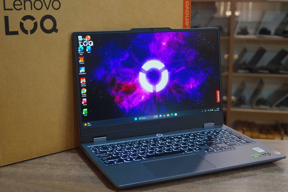 ГАРАНТІЯ Lenovo LOQ (144Гц /Ryzen 5 7235HS/RAM 16ГБ/SSD 512ГБ/RTX 3050 6ГБ)TVOYO