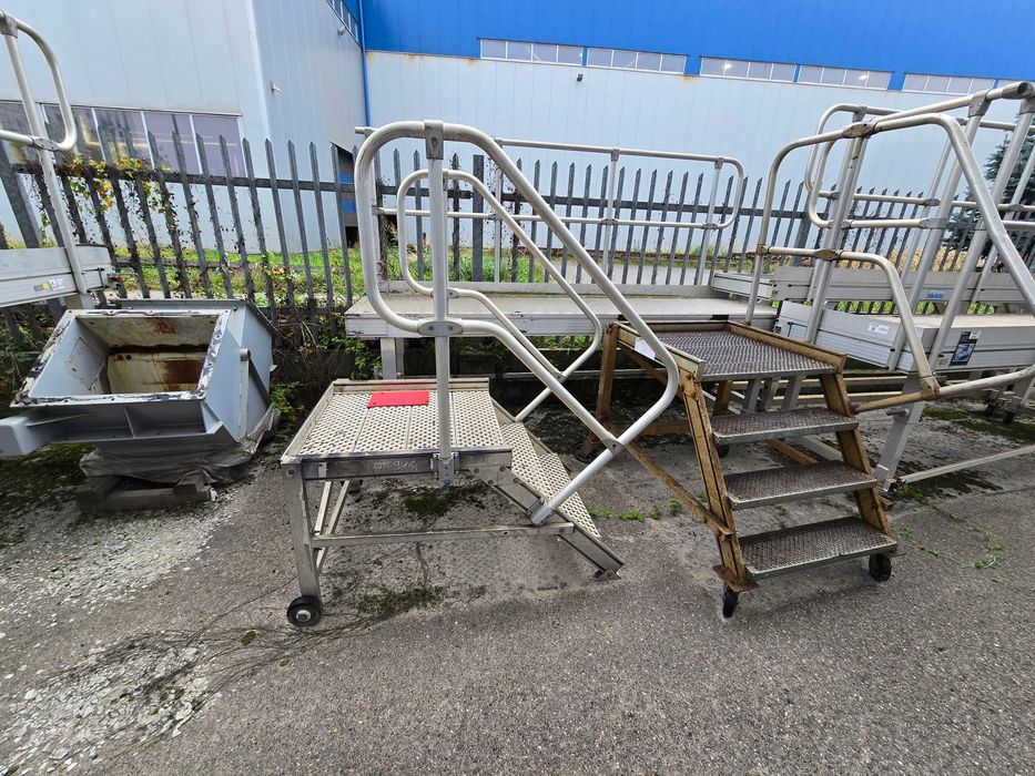 Podesty i schody aluminiowe Krause