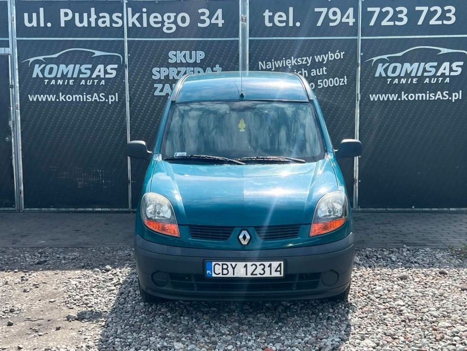 Renault Kangoo 1.2 benzyna • Sprawna Klima • Elektryka szyb • Bydgoszcz