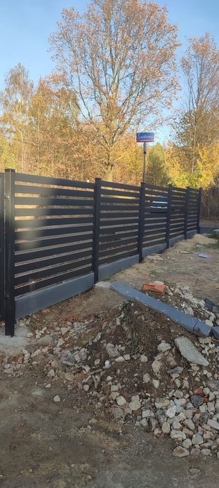 Ogrodzenia frontowe , panelowe ,  2D 3D