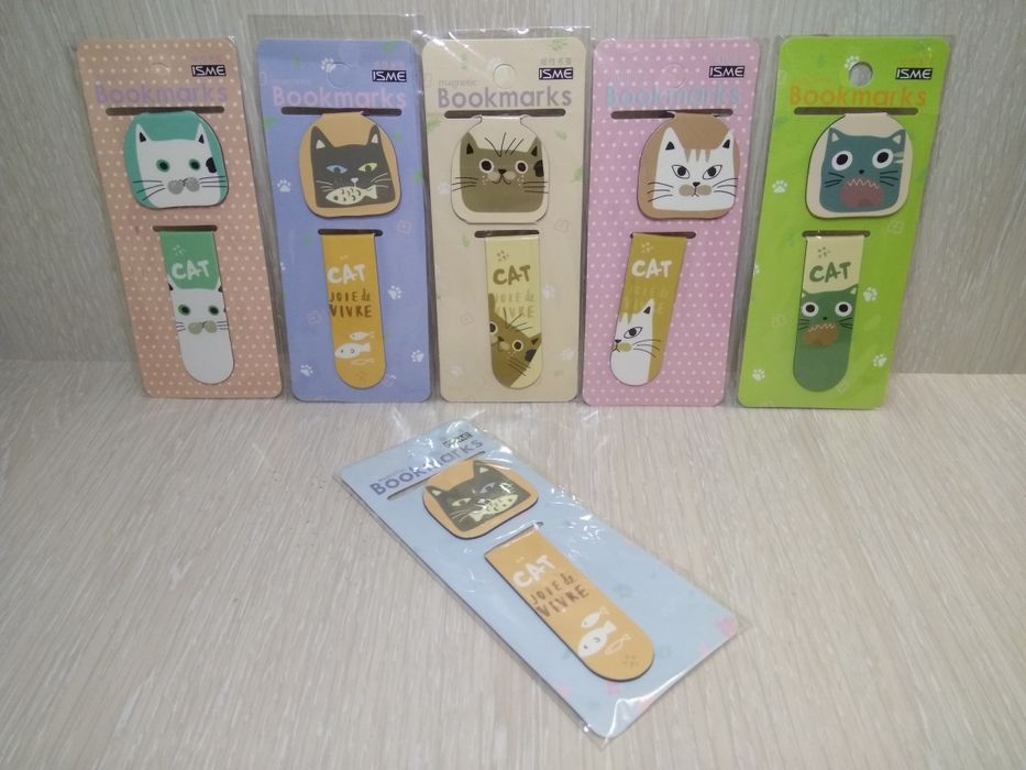 ЗА ВСЁ/  Закладка,скрепка для книг,журнал,плакат,газета,декор,учебник