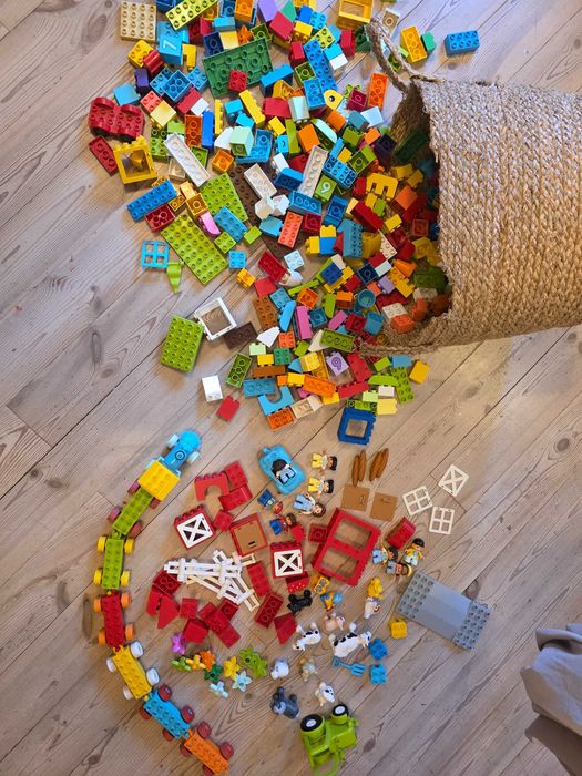 Lego duplo farma klocki różne zestawy pociąg