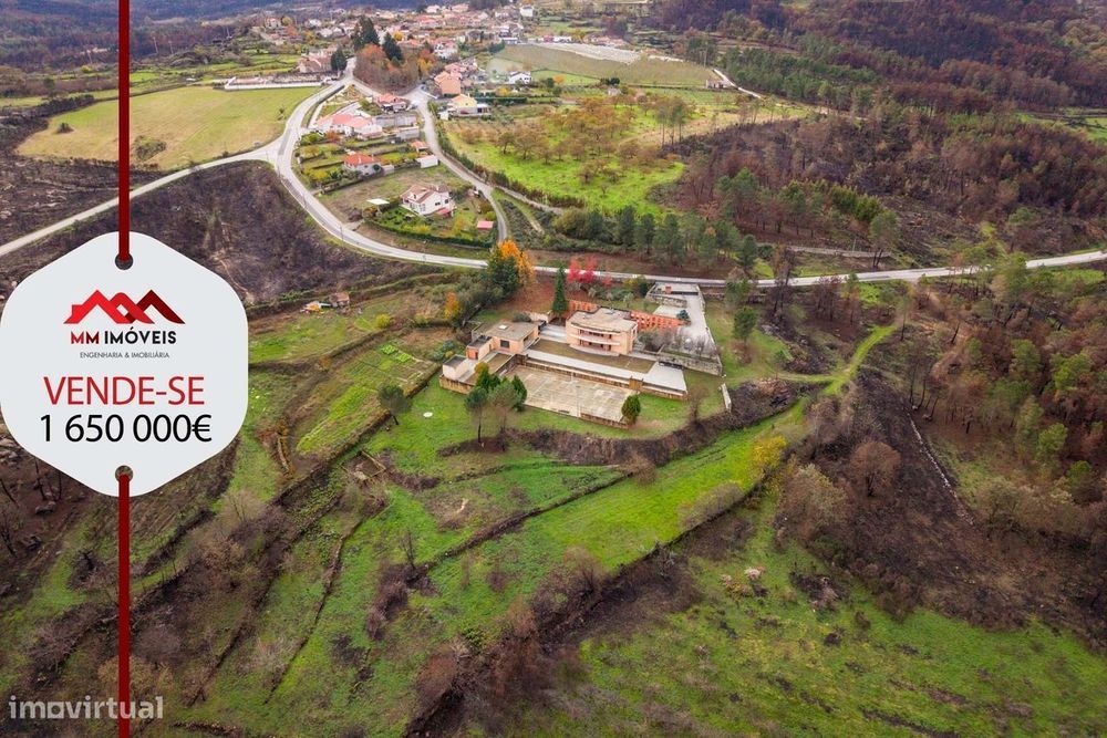 Casa principal | 2 casas de hóspedes | Piscina coberta | Terreno 12.58