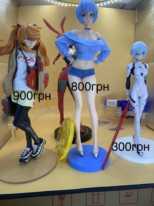 Zero Two Rei Evangelion Аниме фигурки колекционные Action figure 1/7