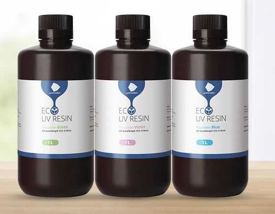 Anycubic Eco SLA/DLP Resin - 1 Liter - Low Odor, Multiple Colors64171263924737120