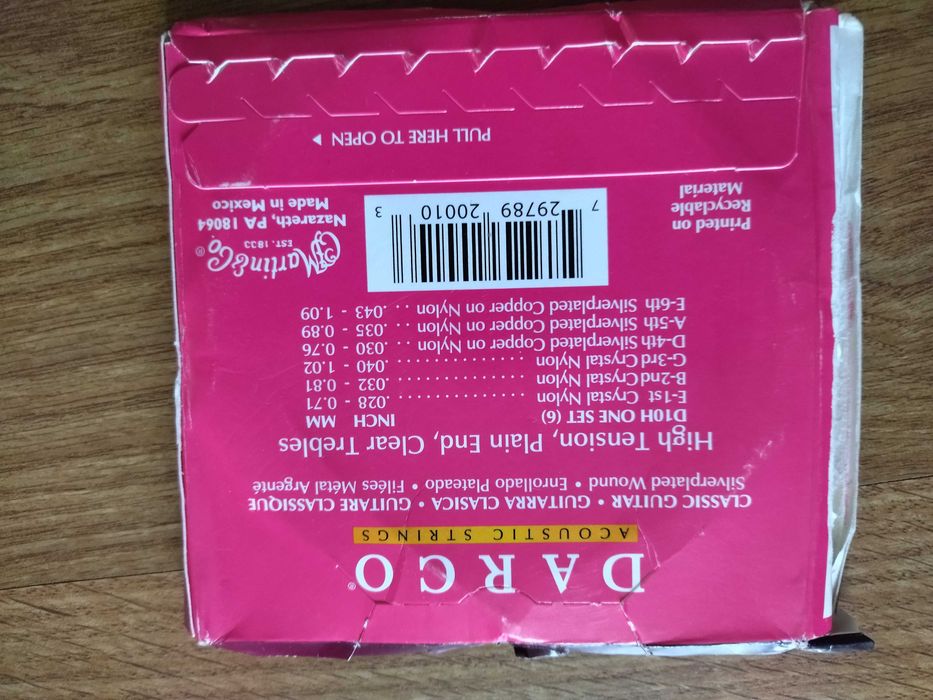 Cтруны для гитары Martin DARCO acoustic strings