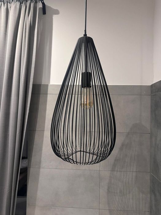 Lampa wisząca loftowa ażurowa