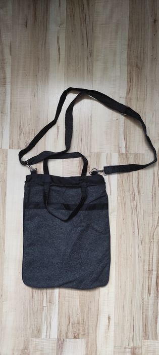 Szara torba na ramię old school vintage Y2K szara