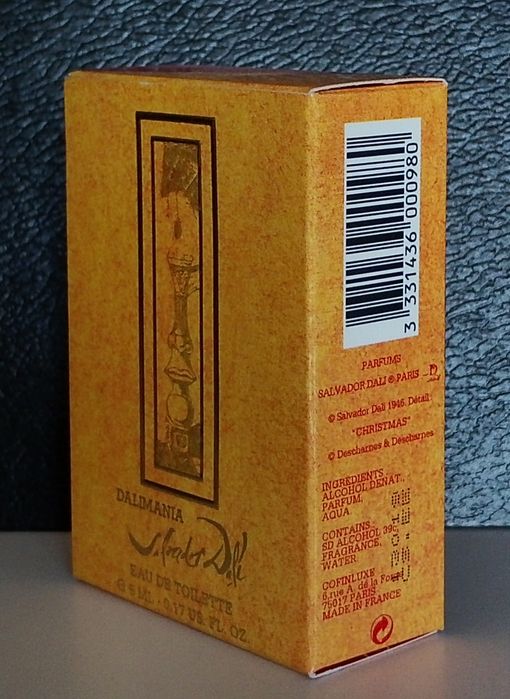 Miniaturka perfum Salvador Dali Dalimania czerwona rzadka EDT 5 ml
