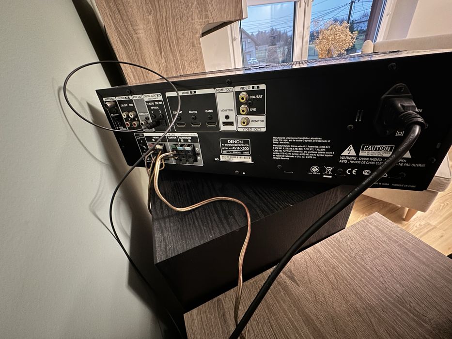 Zestaw kina domowego 5.1 Eltax + Denon AVR-X500