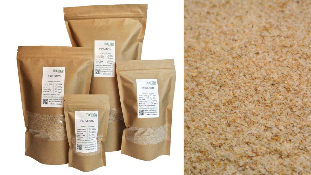 СУПЕРФУДИ: псилліум, інулін, сироп агави, ксиліт, еритрол, камідь гуар