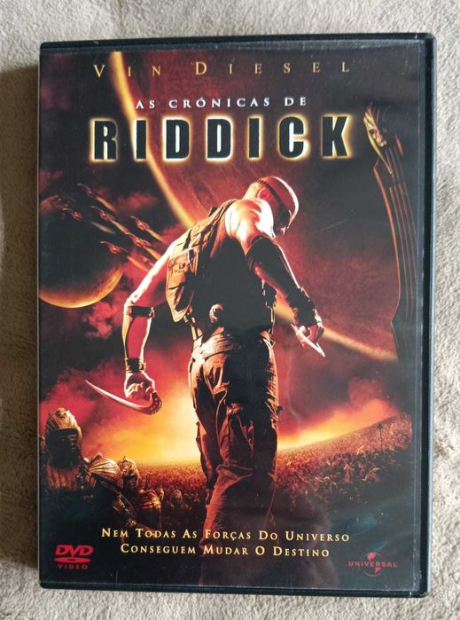 DVD As Crónicas de Riddick com Vin Diesel