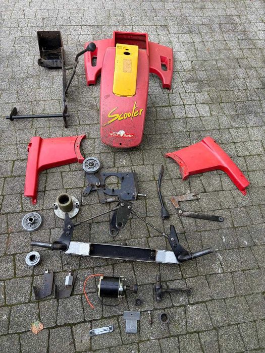 Obudowa przód Wolf Garten Scooter SV4 części