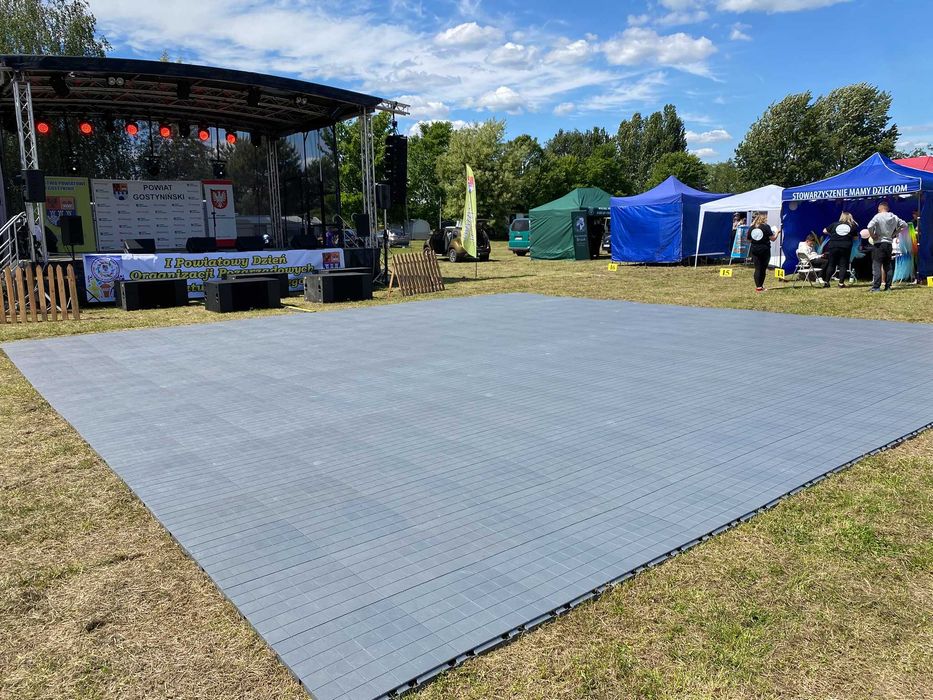 Wynajem podłogi eventowej