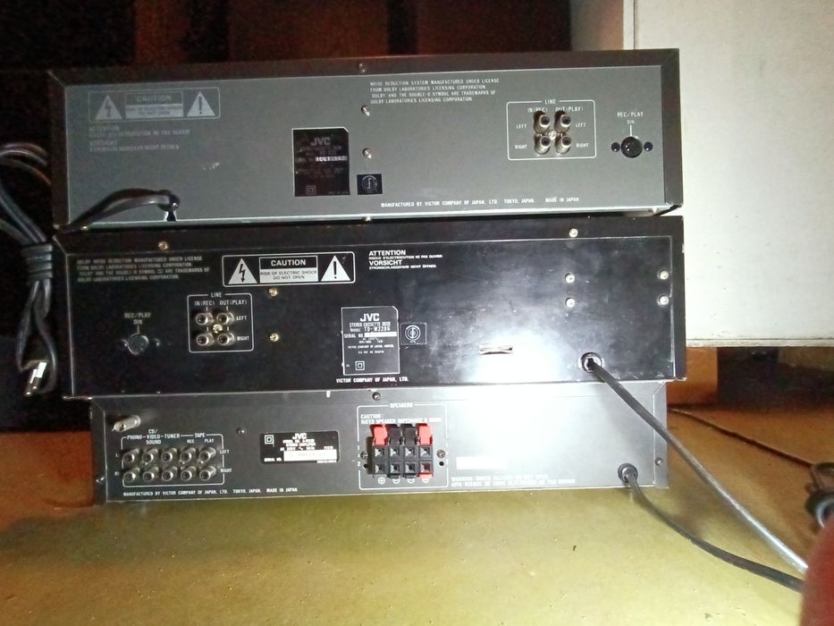 Wieża JVC A-GX2, TD-W220, KD-X2