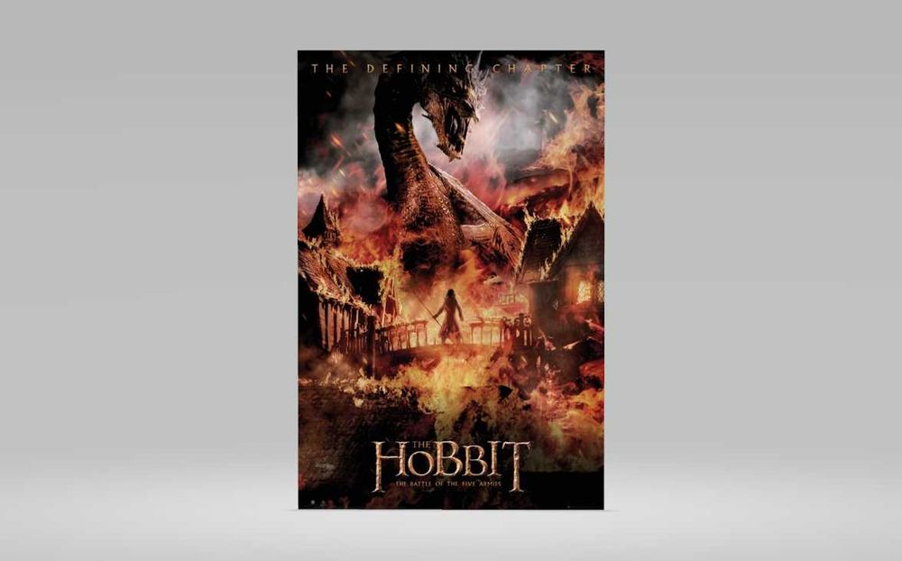 Hobbit Bitwa Pięciu Armii Plakat filmowy 61x91,5 cm