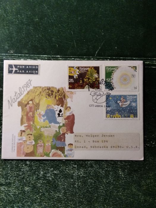1987 FDC Natal 1987