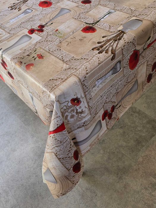 OBRUS CERATA OBRUSY obrus ogrodowy PCV do kuchni do ogrodu 140X200