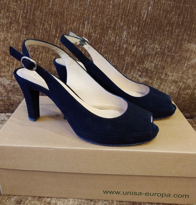 Туфли, новые, натуральная замша